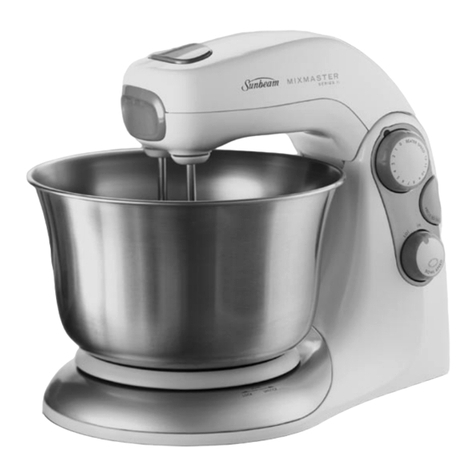 Sunbeam Mixmaster MX7700 Instruction/recipe booklet