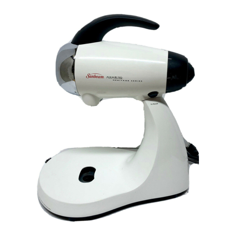 Sunbeam Mixmaster 2352 user manual