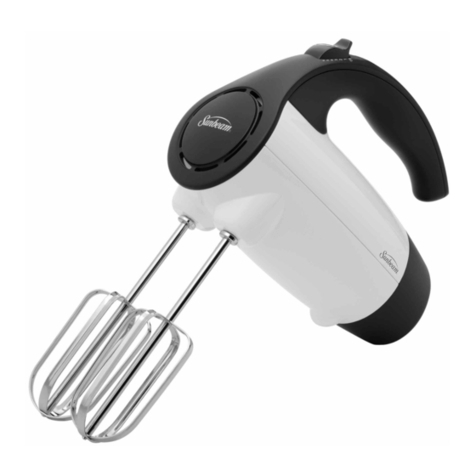 Sunbeam Mixmaster 2526 User manual