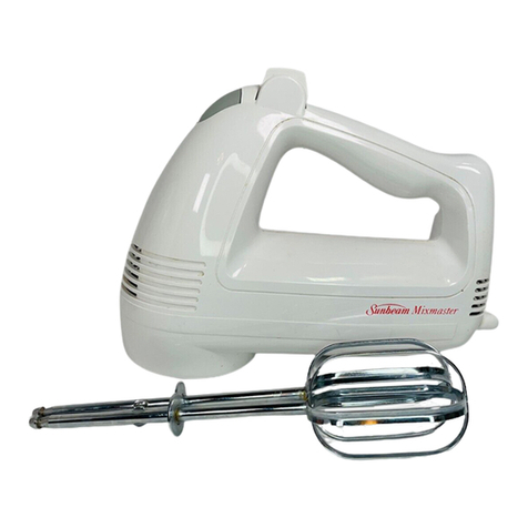 Sunbeam 2484 User manual