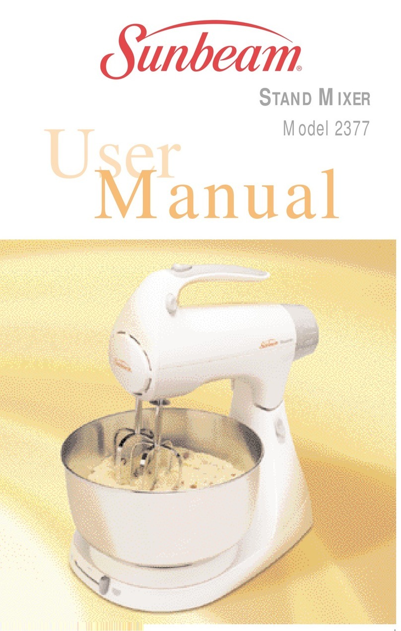 Sunbeam 2377 user manual
