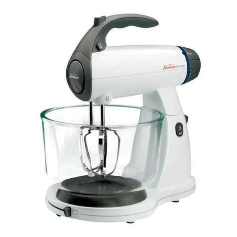 Sunbeam Mixmaster 2370 Series user manual