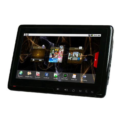 Sungale Cyberus ID707WTA user manual