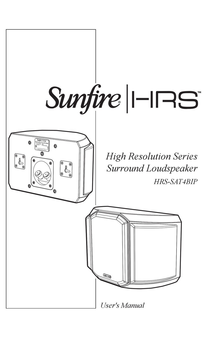 Sunfire HRS HRS-SAT4BIP user manual