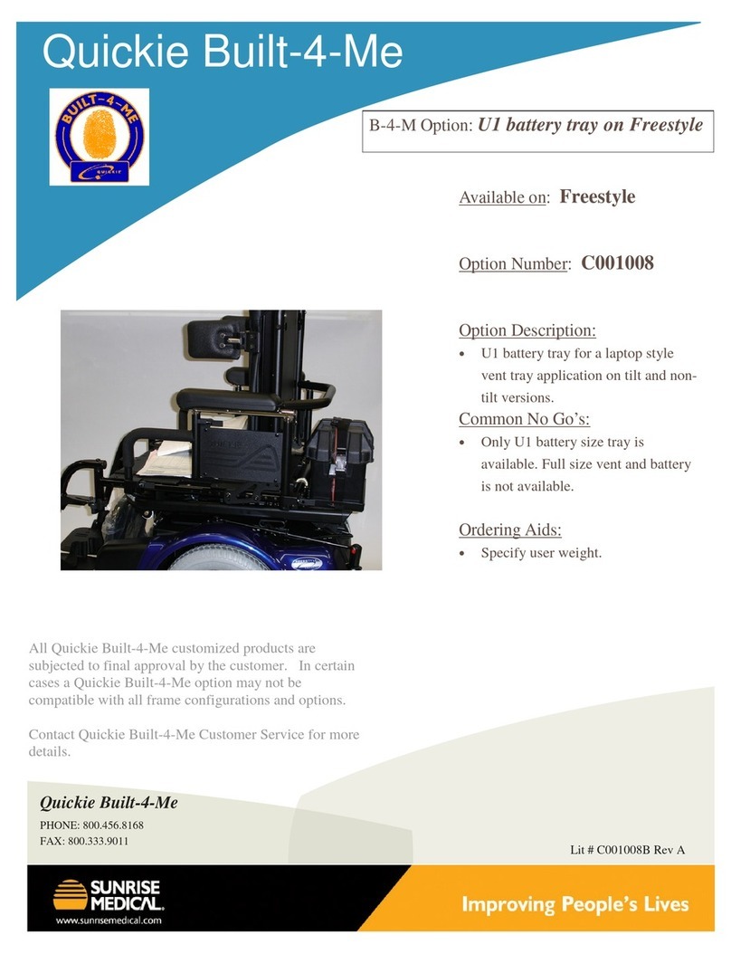 Sunrise Medical C001008 brochure