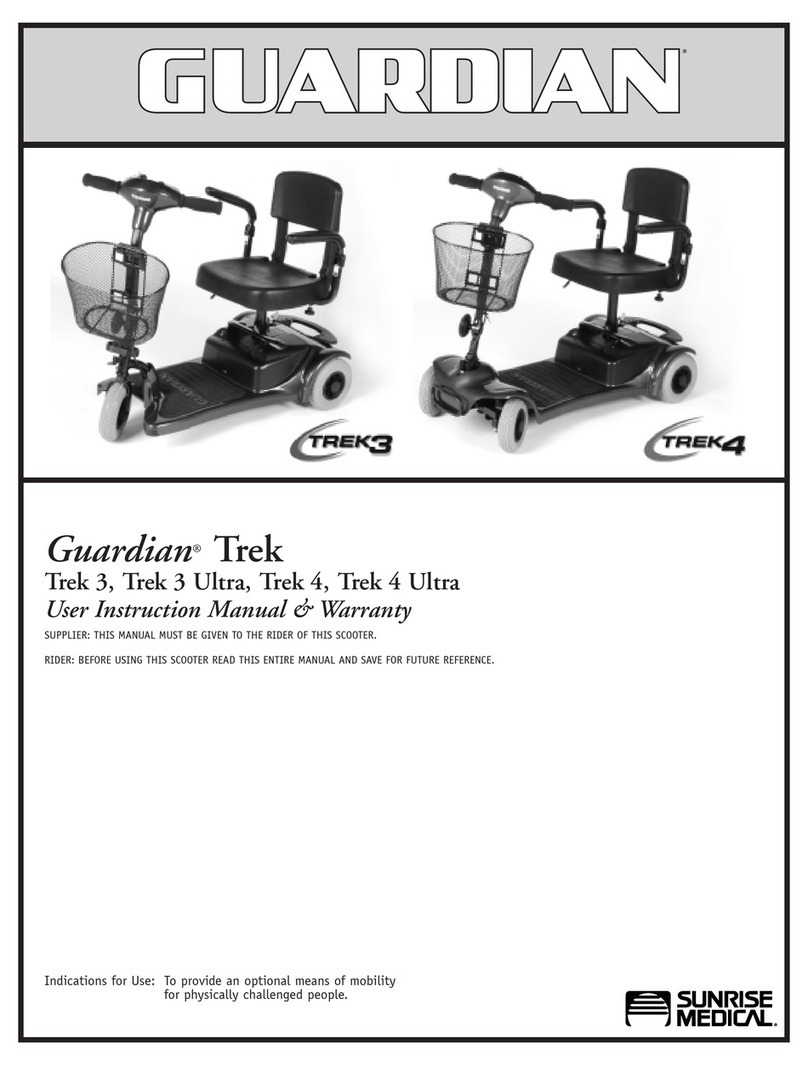 Sunrise Medical SAPPHIRE 4 User instruction manual