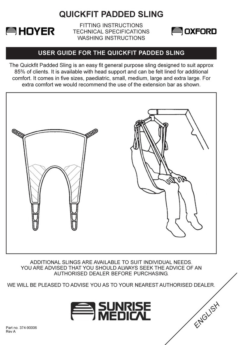 Sunrise Medical Hoyer Fitting instructions Sunrise Medical Hoyer Fitting instructions