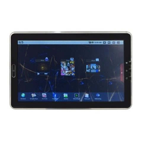 Sungale CYBERUS ID1010WTA quick start guide