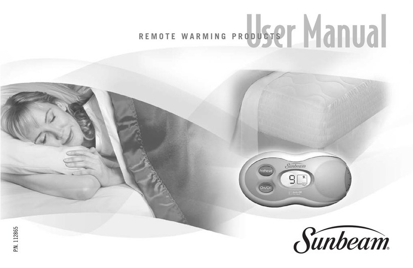 Sunbeam Remote Warming Products user manual