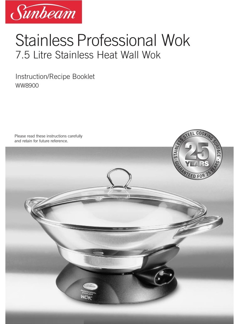 Sunbeam WW8900 Operational manual