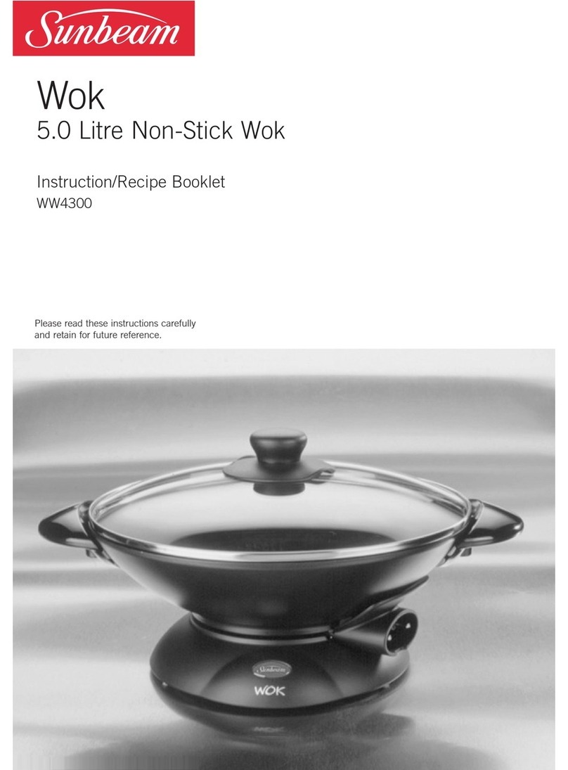 Sunbeam WW4300 Operational manual