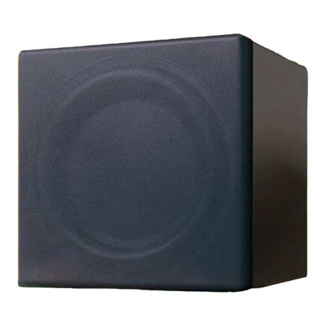 Sunfire True Subwoofer Solitaire 10 User manual