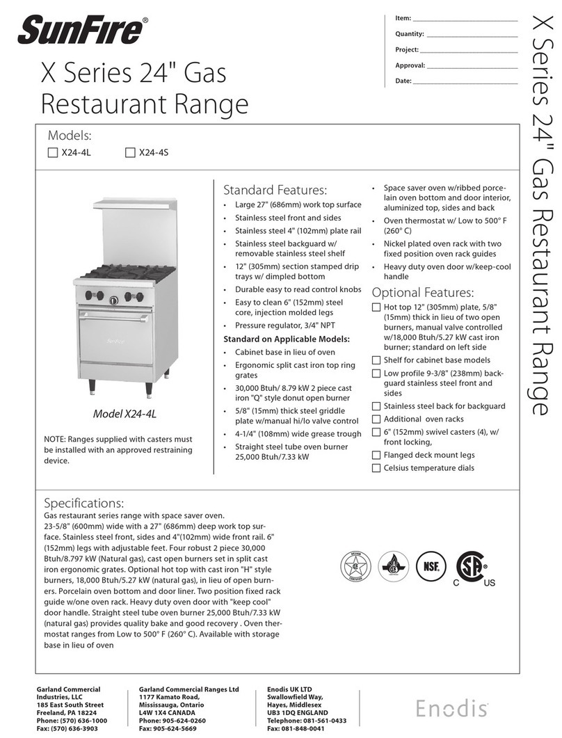 Sunfire X24-4L User manual