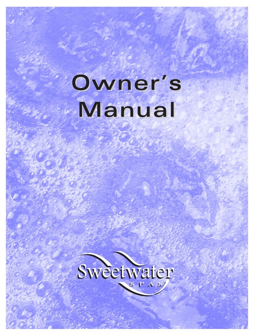 Sweetwater Spas Maxxus owner's manual