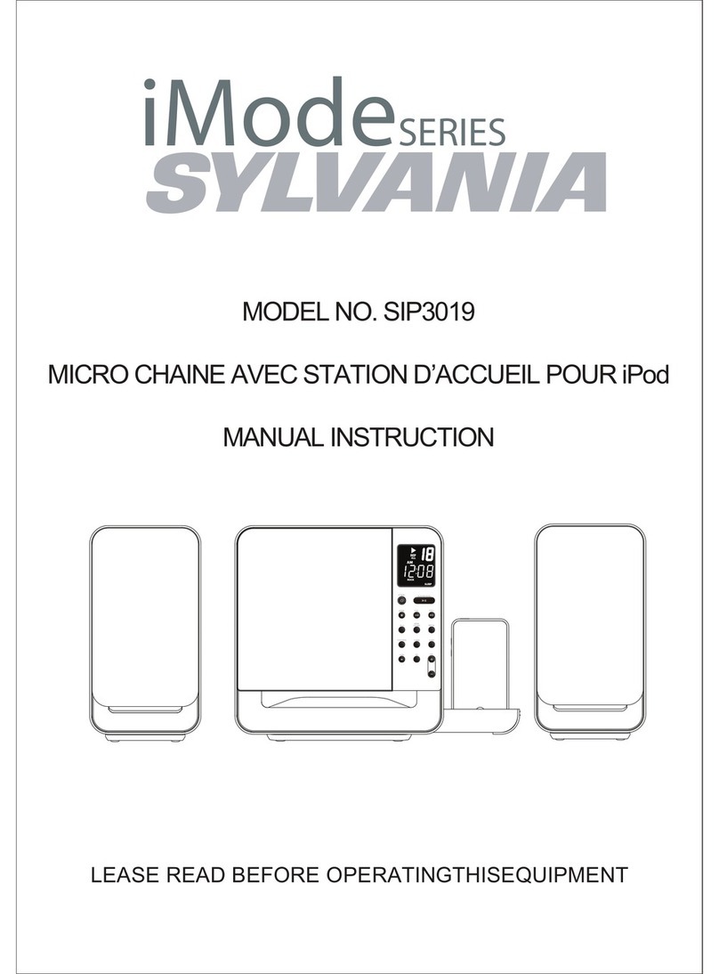 Sylvania SIP3019 User manual Sylvania SIP3019 User manual
