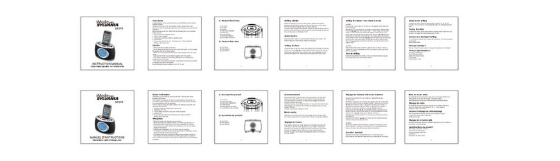 Sylvania IMODE SIP378 User manual