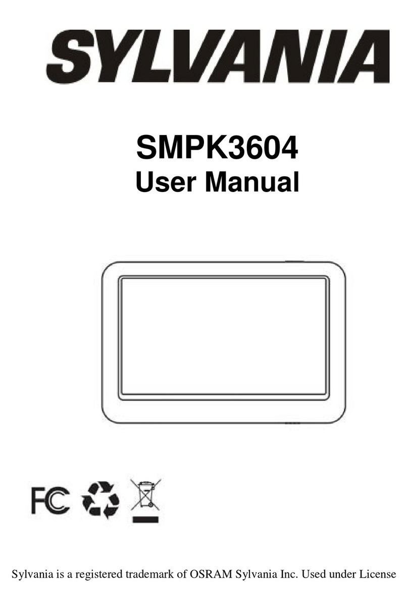 Sylvania SMPK3604 User manual