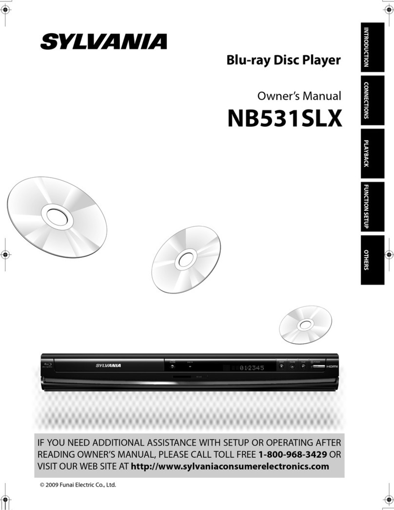 Sylvania NB531SLX owner's manual