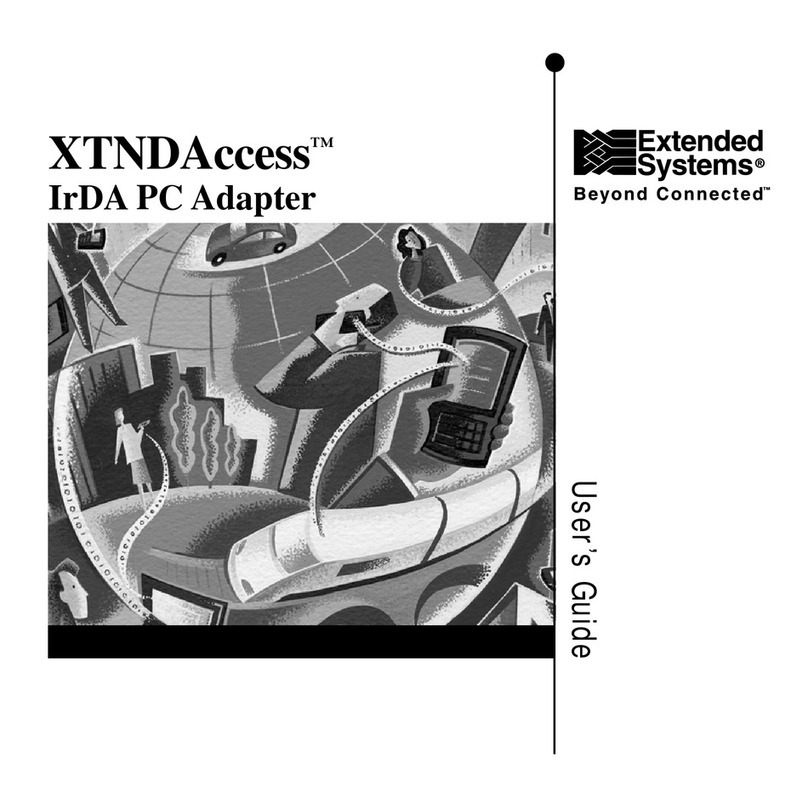 Extended Systems XTNDAccessTM user guide