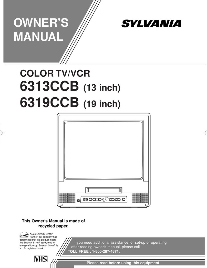 Sylvania Sylvania 6313CCB User manual