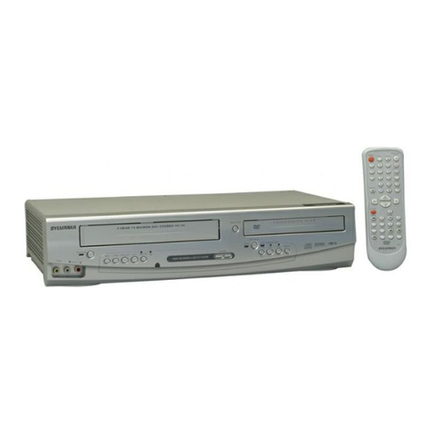 Sylvania DVC865F User manual