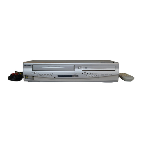 Sylvania DVC845E User manual