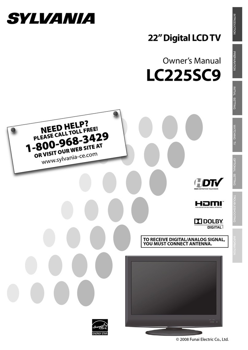 Sylvania LC225SC9 User manual