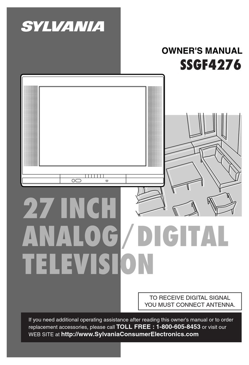 Sylvania SSGF4276 owner's manual