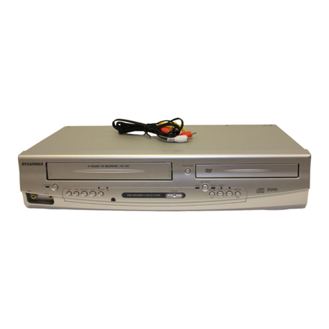 Sylvania SRDD495 User manual