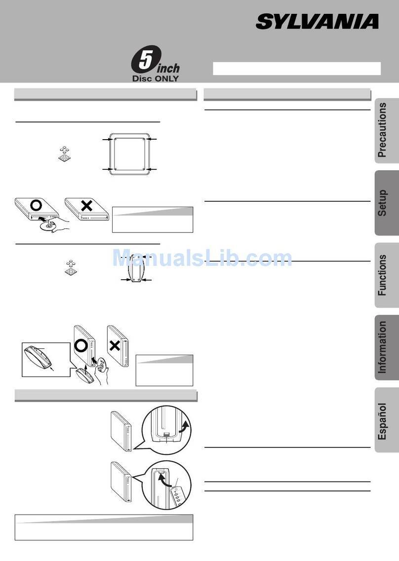 Sylvania DVL515SK owner's manual