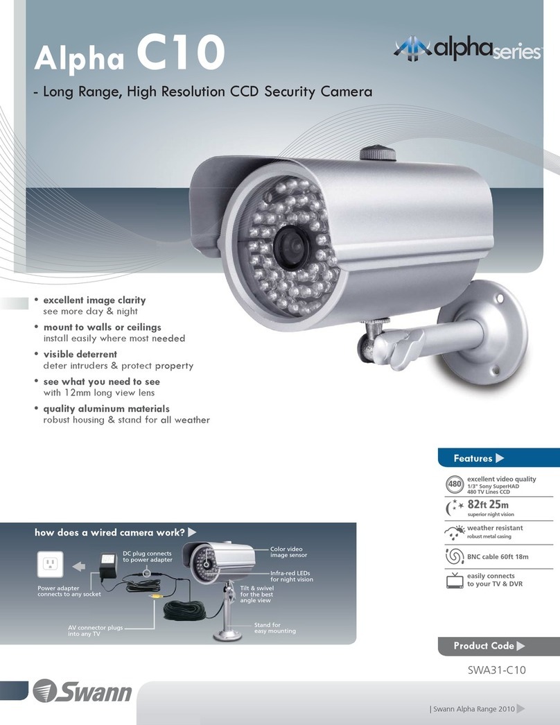 Swann ALPHA C10 User manual