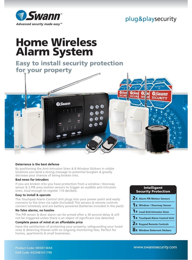 Swann SW347-WAK User manual