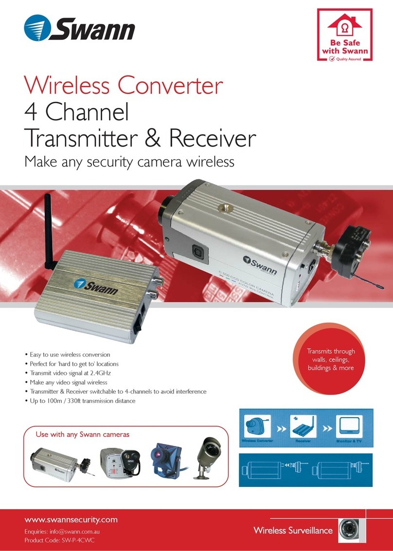 Swann SW-P-4CWC Specification sheet