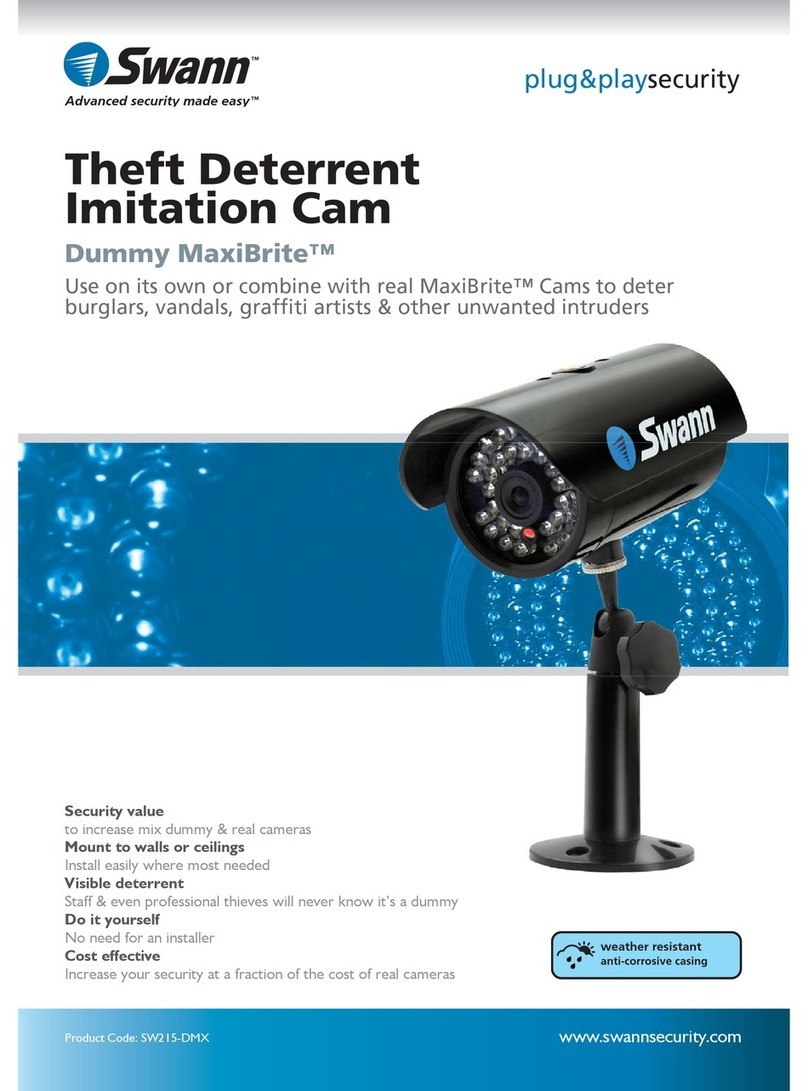 Swann Dummy MaxiBrite SW215-DMX User manual