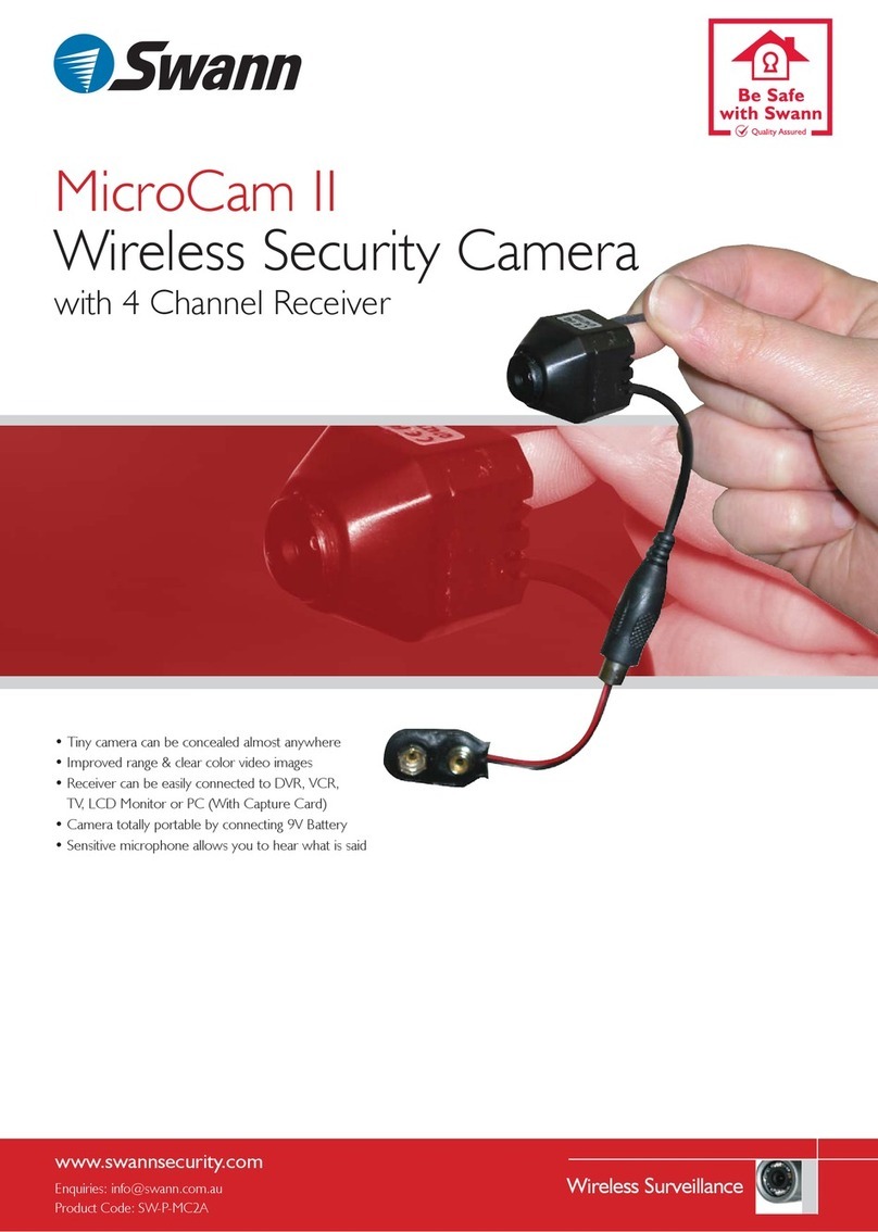 Swann MICROCAM II SW-P-MC2A User manual