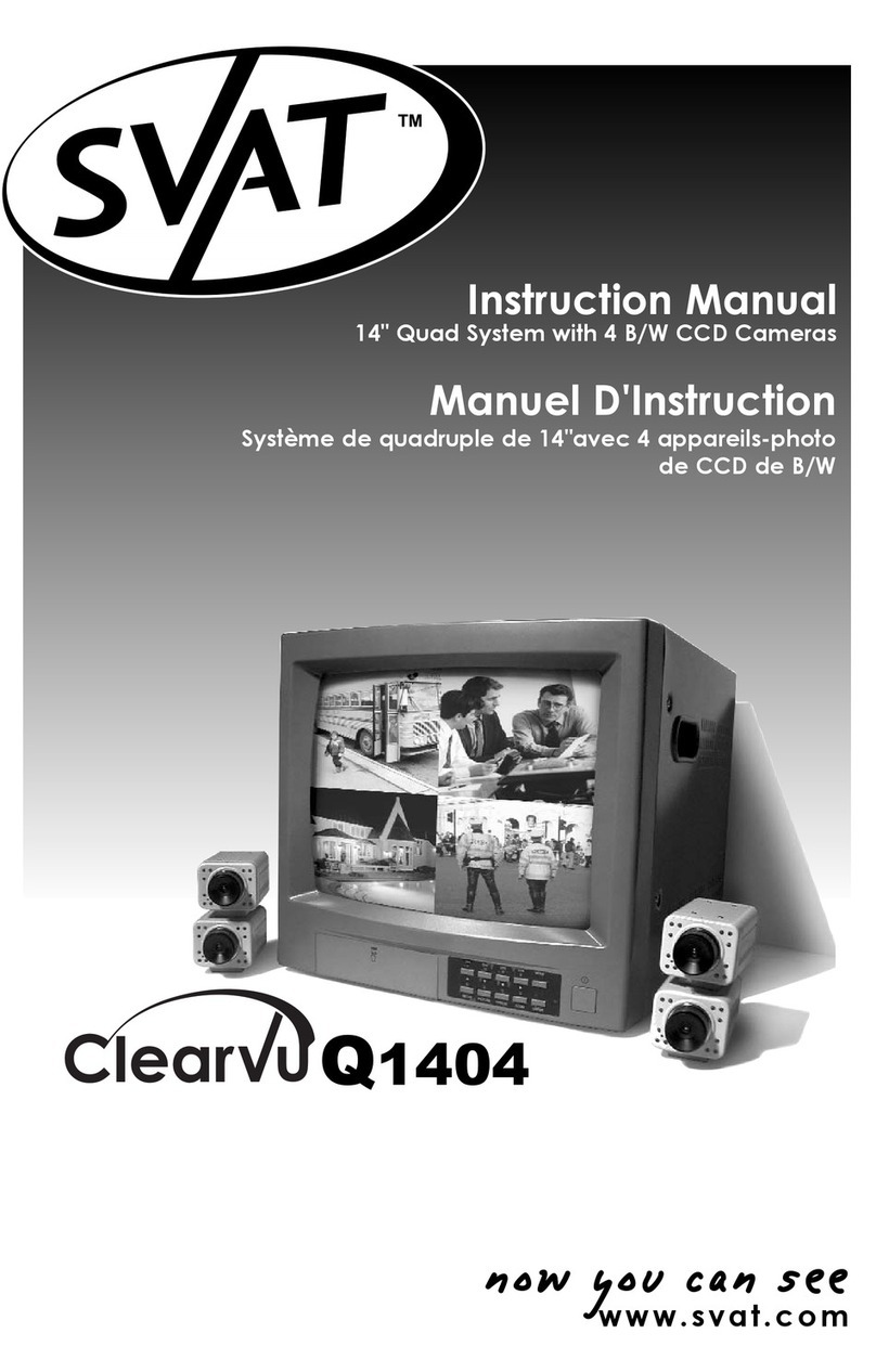 SVAT ClearVu Q1404 User manual