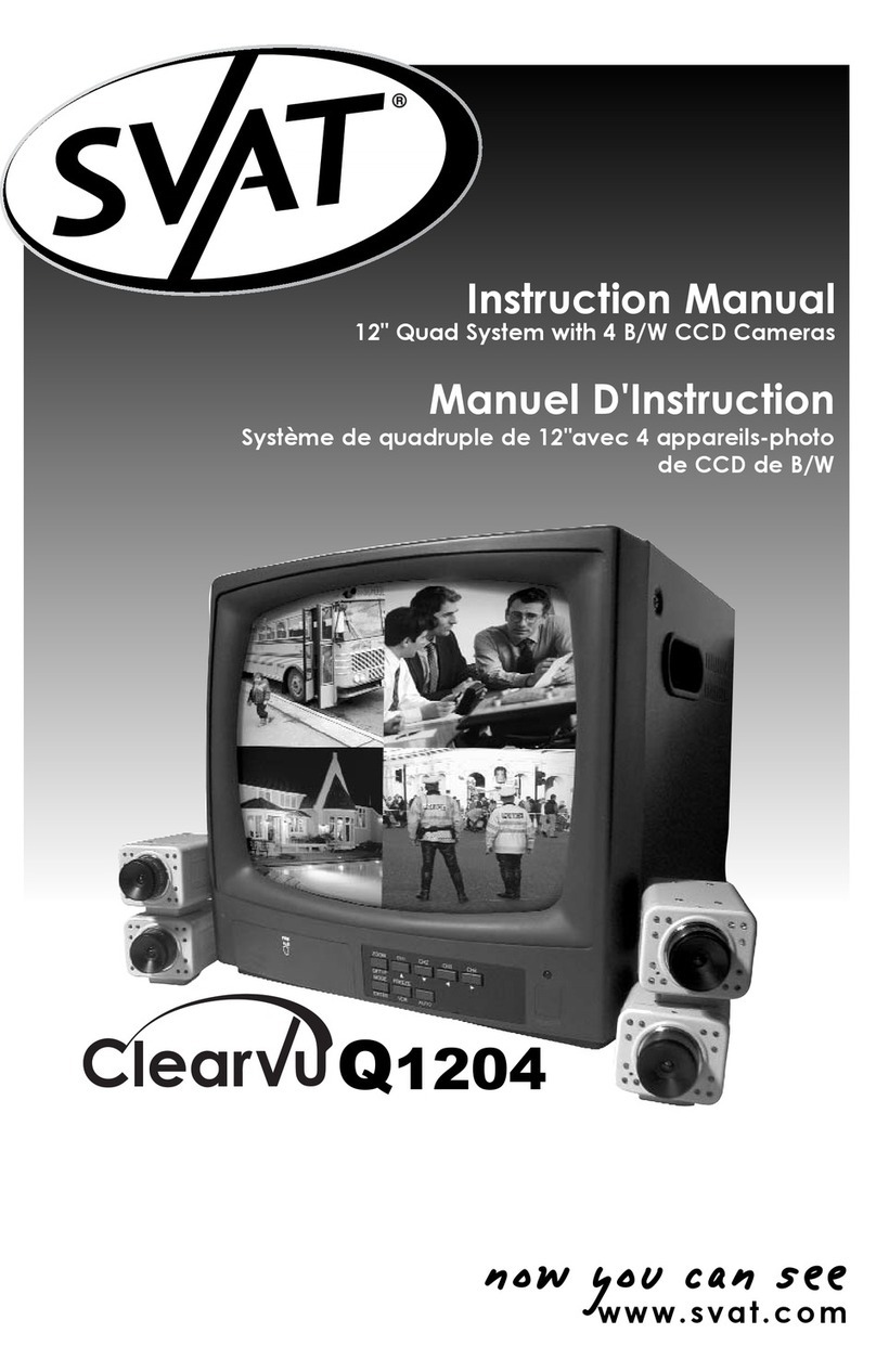 SVAT ClearVu Q1204 instruction manual