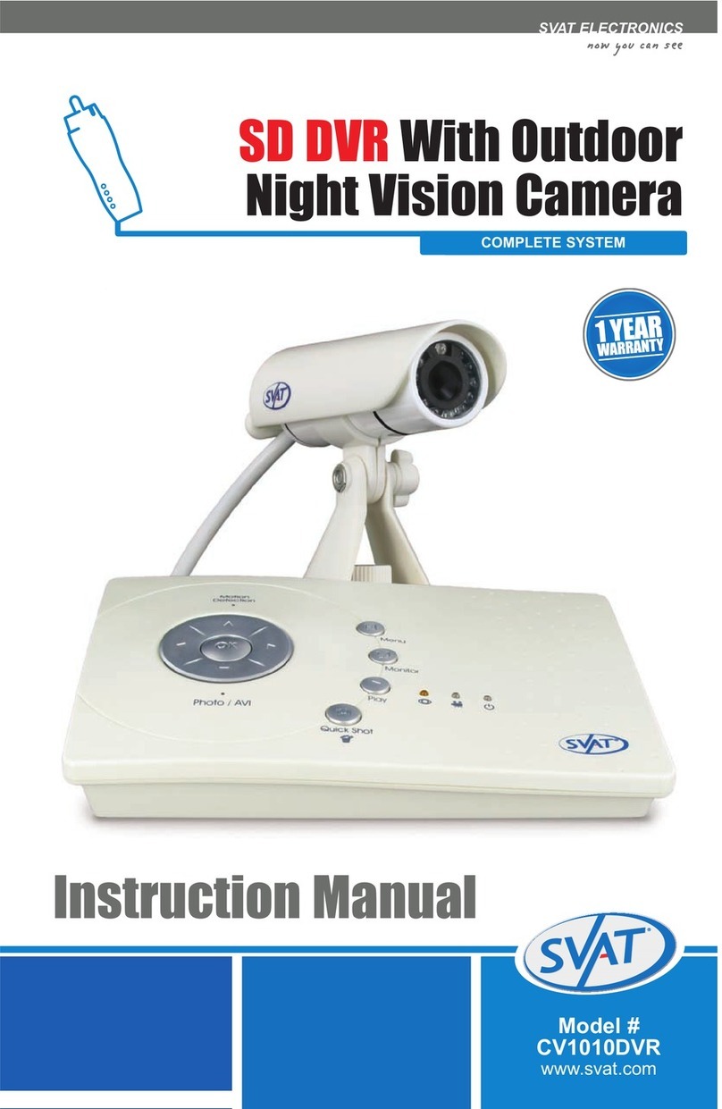 SVAT CV1010 User manual