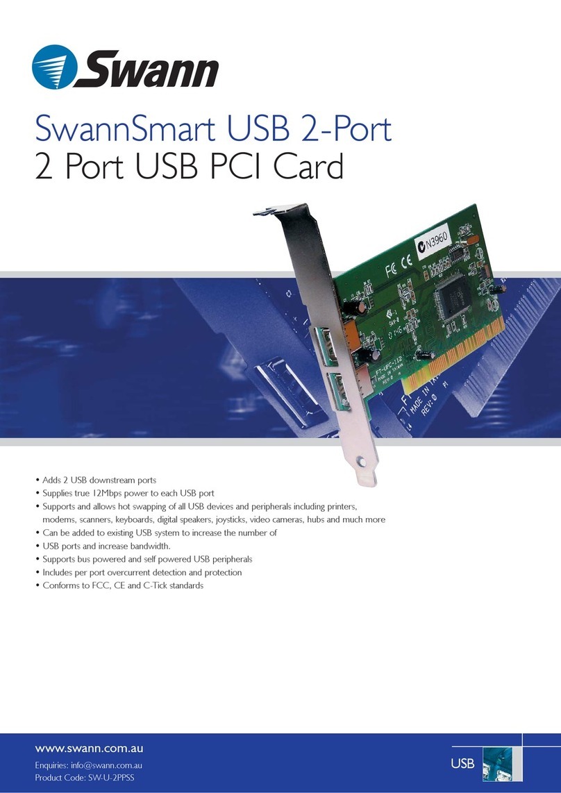 Swann SW-U-2PPSS Specifications Swann SW-U-2PPSS Specifications
