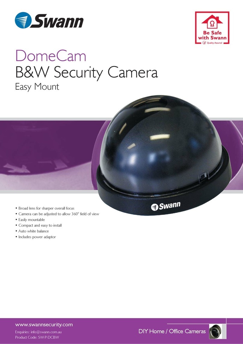 Swann DOMECAM SW-P-DCBW Specifications