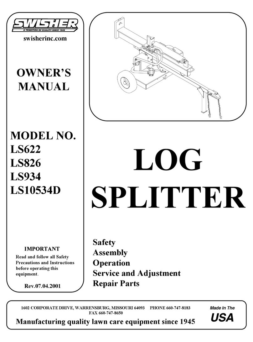 Swisher LS10534D User manual
