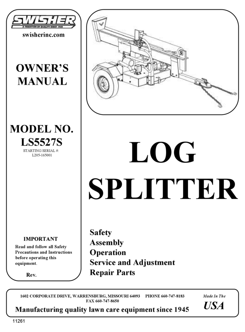 Swisher LS5527S owner's manual