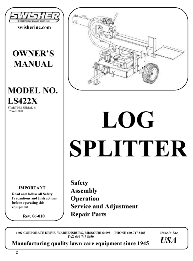 Swisher LS422X User manual