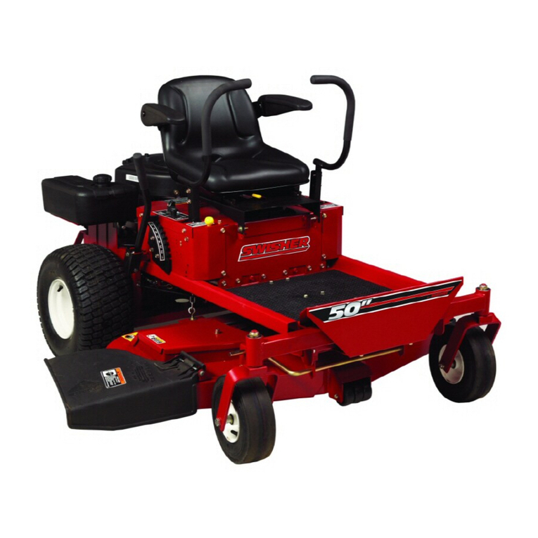 Swisher Z-MAX ZT2350A owner's manual Swisher Z-MAX ZT2350A owner's manual