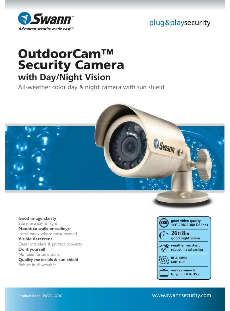 Swann Outdoor Cam SW214-ODC User manual
