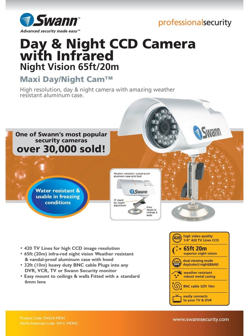 Swann Maxi Day/Night Cam Day & Night CCD Camera User manual