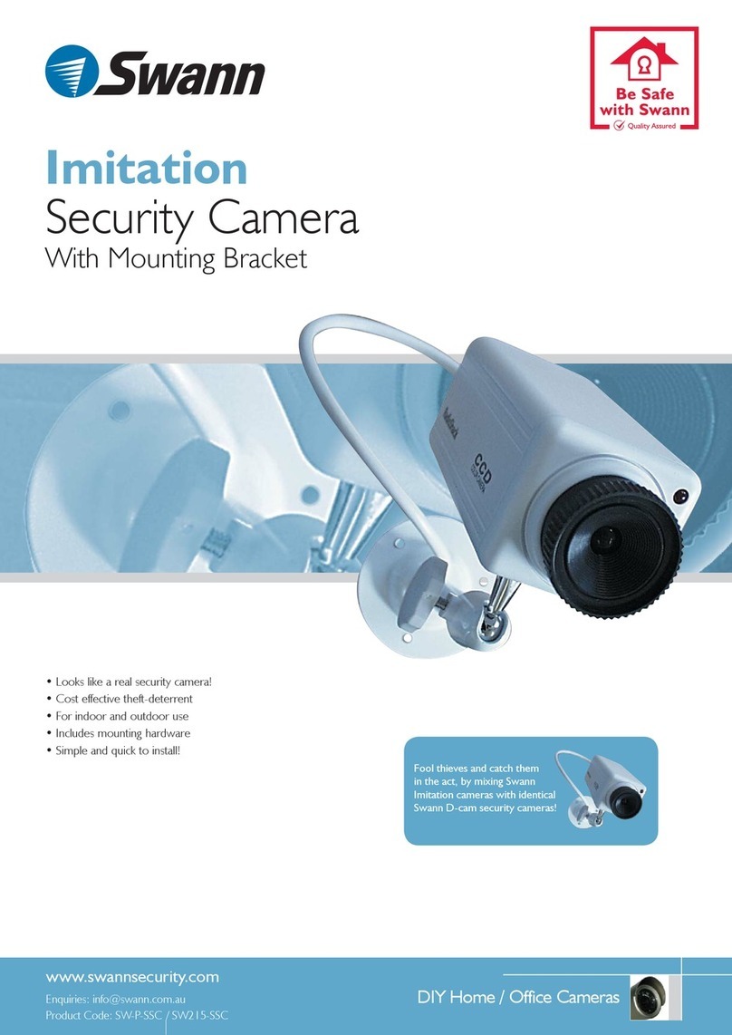 Swann Imitation Security Camera Specifications