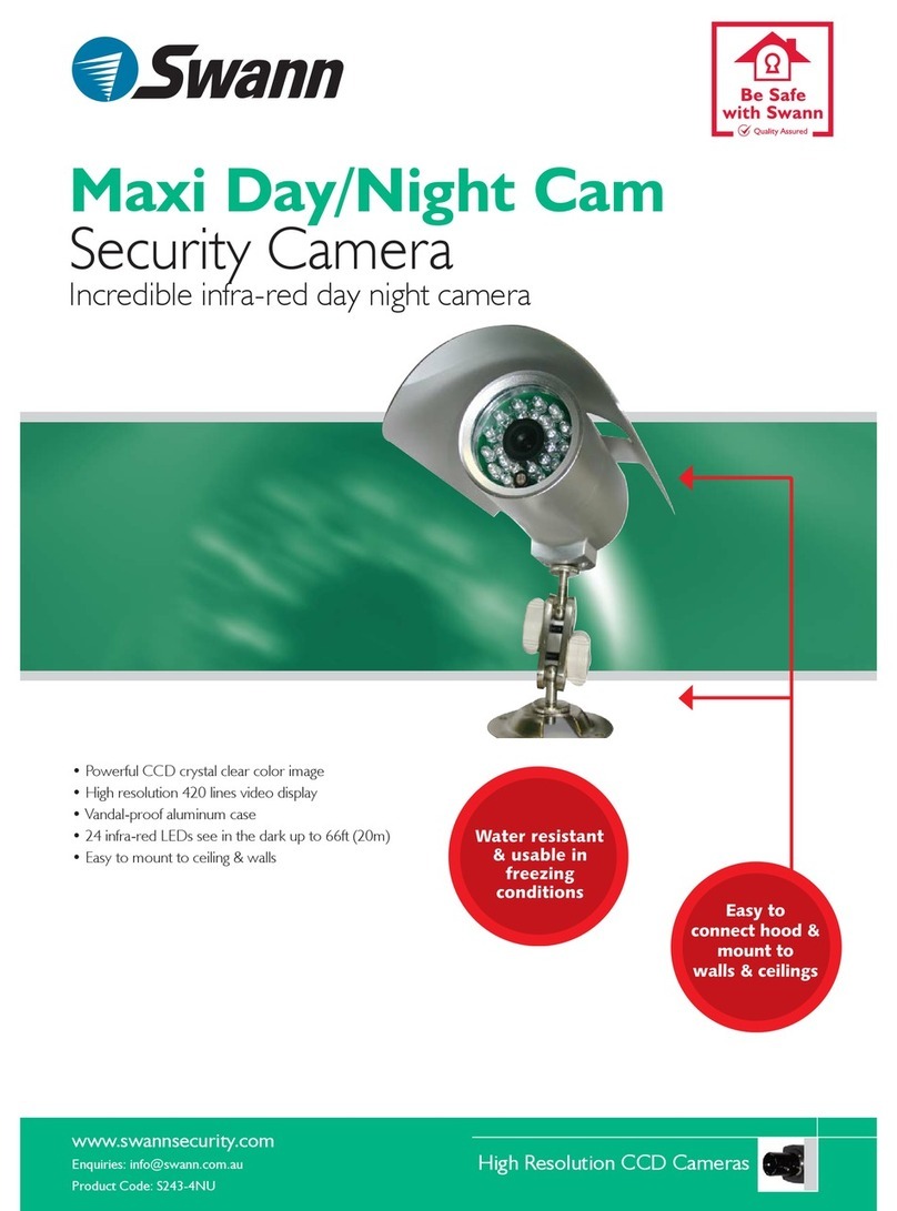 Swann Maxi Day/Night Cam Security Camera S243-4NU User manual Swann Maxi Day/Night Cam Security Camera S243-4NU User manual