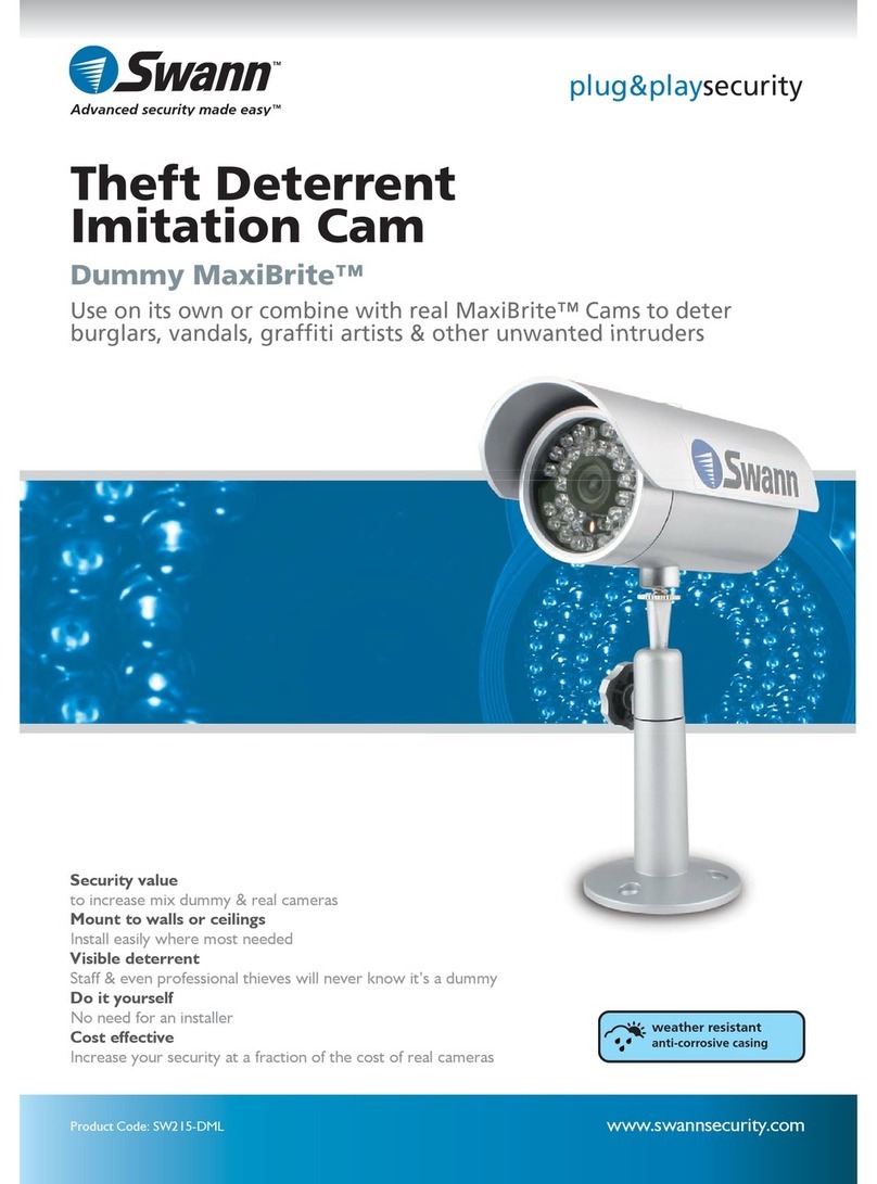 Swann Dummy MaxiBrite SW215-DML User manual