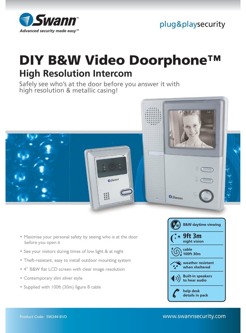 Swann SW244-BVD User manual
